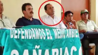 Cajamarca: cesaron a gobernador humalista por organizar toma de minera