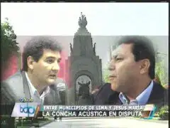 Lima y Jesús María disputan administración de La Concha Acústica