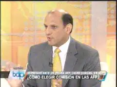 Jaime Vargas: Comisión por saldo es perjudicial para aportantes