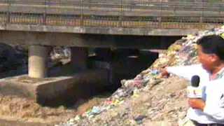 Centro de Lima: puente de avenida Universitaria está a punto de colapsar