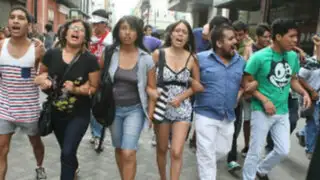 Cercado: Movimiento Homosexual de Lima marchó contra discriminación