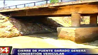 Puente de la avenida Universitaria no podrá ser arreglado hasta fines de verano