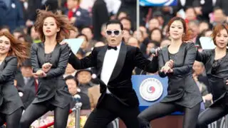 PSY causó furor en asunción de la primera presidenta de Corea del Sur