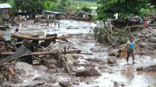Huaraz: torrenciales lluvias dejan un muerto y 150 viviendas afectadas