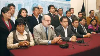 Gana Perú cuestiona pedido de interpelación al ministro Pedraza