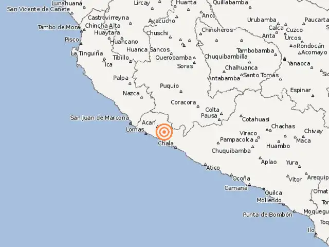 Sismo remeció Arequipa esta madrugada