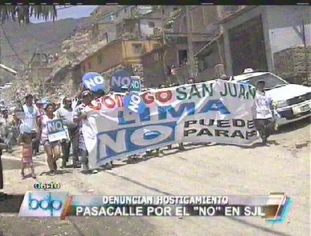 Activistas del “NO” denunciaran ante el JNE agresiones y actos de violencia