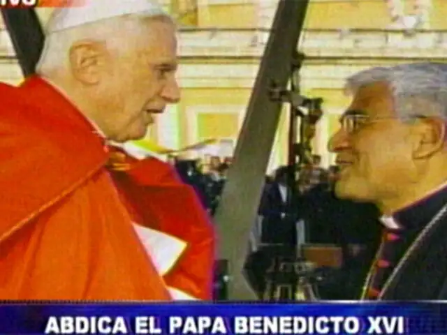 Papa Benedicto XVI será representante de la Iglesia hasta el 28 de febrero