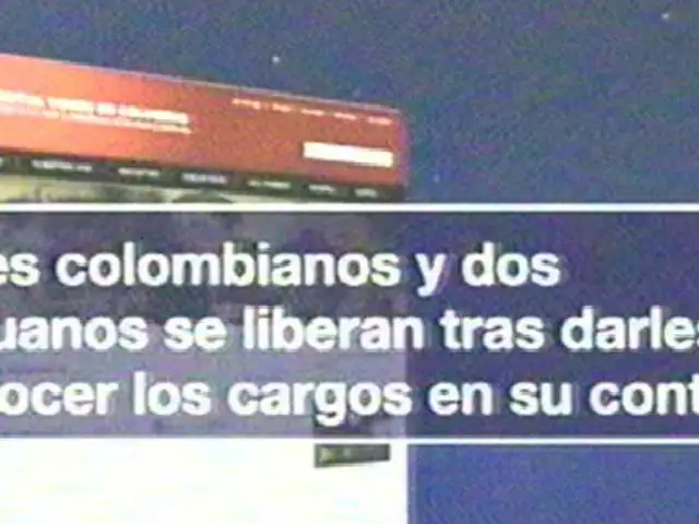 Colombia: medios anuncian liberación de peruanos secuestrados por el ELN