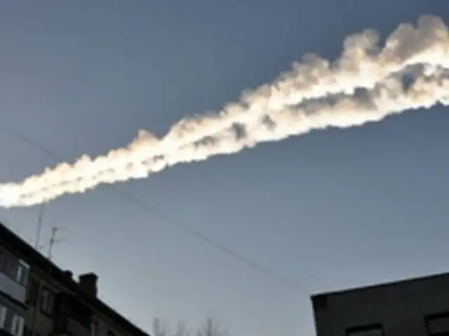 Rusia: meteorito cae en los montes Urales y deja al menos 100 heridos