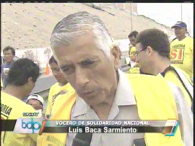 Luis Baca: Declaraciones de Villarán sobre Castañeda son tomadura de pelo