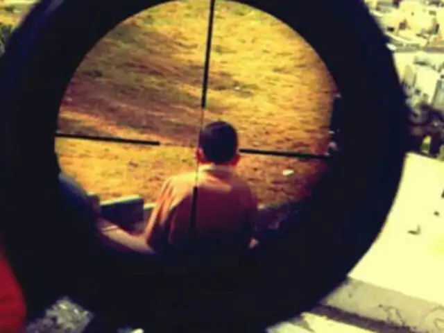 Fotografía de niño en la mira de un francotirador israelí causa polémica