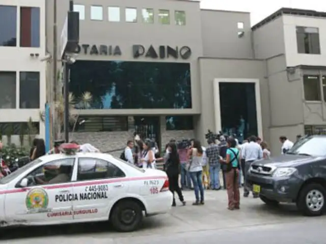 Investigan a 17 policías por no actuar durante asalto a notaría Paino