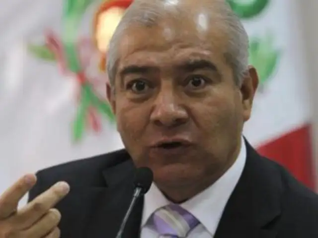 Ministro Pedraza: hay una firme decisión política de enfrentar la delincuencia