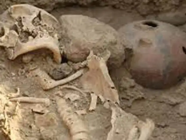 Encuentran once tumbas preincas dentro de la Videna en San Luis