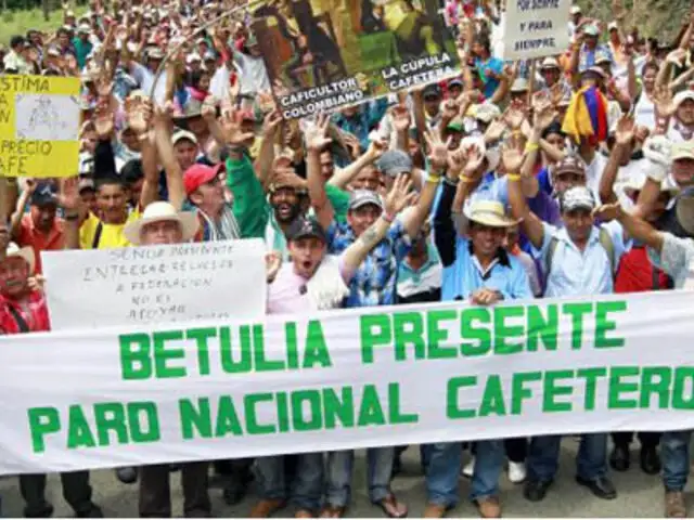 Colombia: 400 peruanos se encuentran varados por protesta de cafetaleros