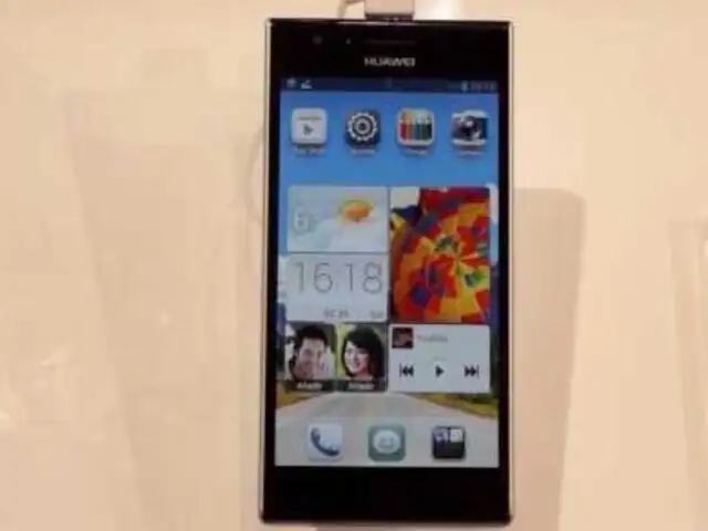 Huawei presentó Ascend P2 "el celular más rápido del mundo"