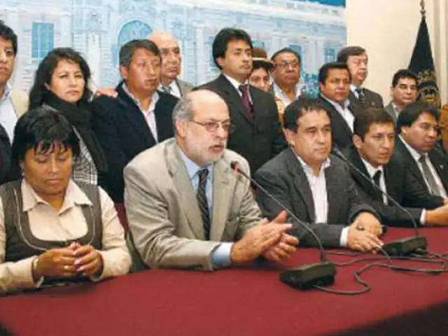 Gana Perú cuestiona pedido de interpelación al ministro Pedraza