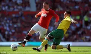 Manchester United goleó al Norwich City en la Premier League