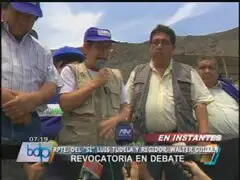 Susana Villarán reiteró que no participará en debate