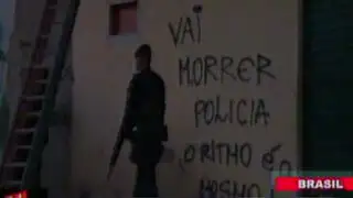 Brasil: militares y policías ocuparon favelas sin realizar ningún disparo