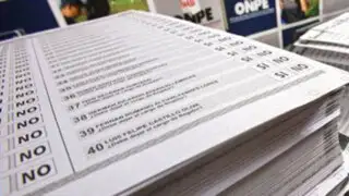 ONPE: No será necesario marcar los 40 casilleros en cartilla de elección