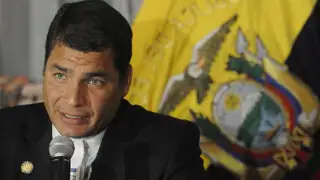 Rafael Correa: Los que mueren por la vida, no pueden llamarse muertos
