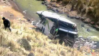 Arequipa: caída de ómnibus dejó 14 muertos y 38 heridos