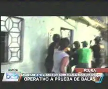 Piura: Policía intervino vivienda donde se comercializaba droga