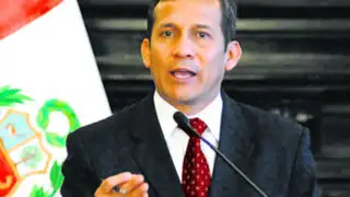 Presidente Humala: Hay políticos que se quieren tirar el servicio militar