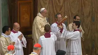 Vaticano: Papa Francisco realiza primera homilía como Sumo Pontífice