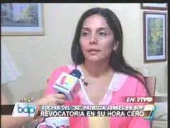 Patricia Juárez: Limeños necesitan un cambio antes que colapse la capital