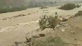 Cieneguilla: desborde de río Lurín bloquea carretera