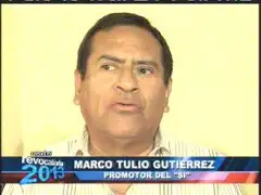Marco Tulio Gutiérrez se autoproclamó defensor de los derechos de las mujeres
