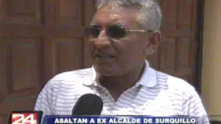 Gustavo Sierra, ex alcalde de Surquillo, es asaltado en la puerta de su casa