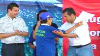 Ica: Presidente Humala inauguró obras en el muelle artesanal de Paracas