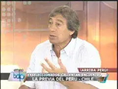 Germán Leguía considera que tenemos equipo para derrotar a Chile