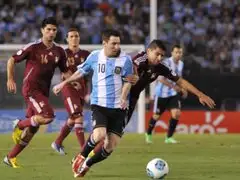 Argentina aplastó al conjunto venezolano por 3 a 0