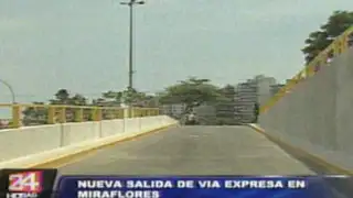 Miraflores: rampa hacia avenida Reducto beneficiará a más 500 mil personas