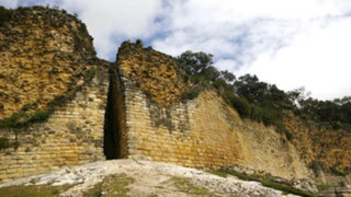 Intensas lluvias hacen colapsar muralla de la fortaleza de Kuélap