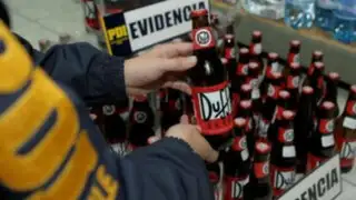 La cerveza ‘Duff’ de Los Simpson fue decomisada en un almacén chileno