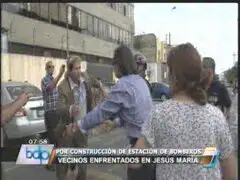 Jesús María: vecinos en contra de construcción de Estación de Bomberos