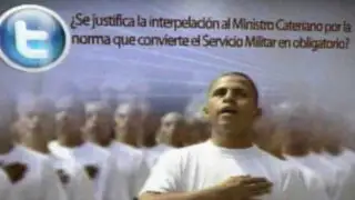 Peruanos consideran acertado el pedido de interpelación a ministro Cateriano