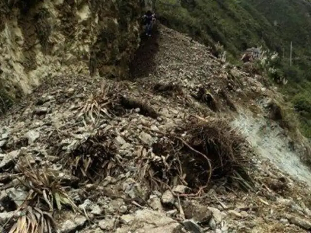 Huancavelica: huaico aisla a tres distritos de la provincia de Huaytará