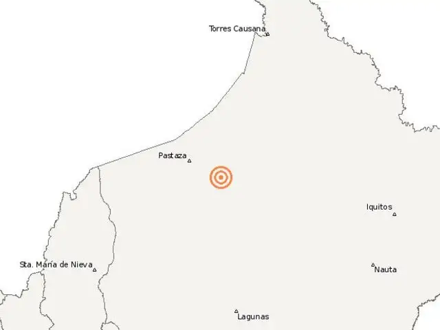 Sismo remeció Loreto esta madrugada