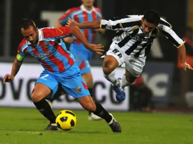 Catania goleó 3 a 1 al Udinese por la Serie A