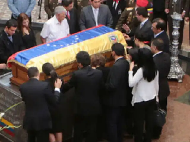 Venezuela: primeras imágenes del sepulcro del presidente Hugo Chávez