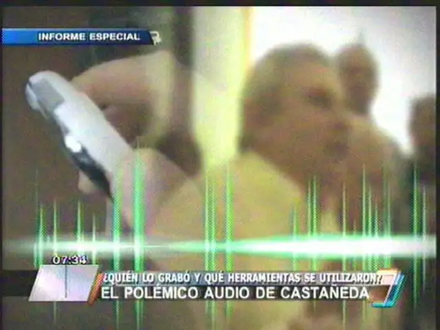 Continúa la polémica por la difusión de audio de Castañeda