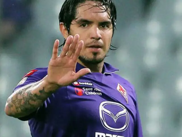 Fiorentina aceptaría prorrogar préstamo de Vargas al Genoa