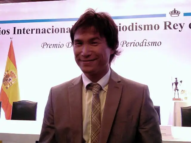 Jack Lo Lau recibió premio Rey de España en periodismo ambiental